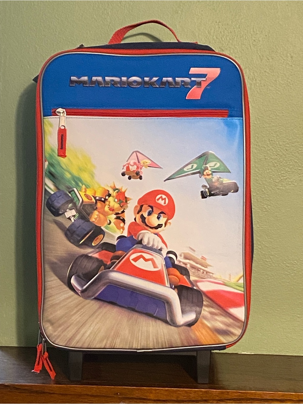 Nintendo Mario Kart 7 luggage roller